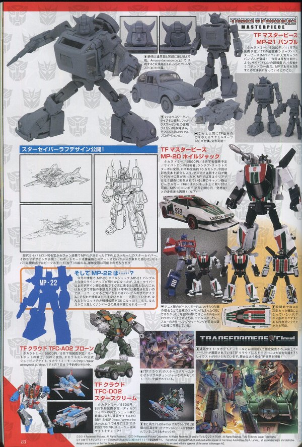 New Images MP 21 Bumblebee, MP 20 Wheeljack,  AD01 Optimus Prime Transformers From Hyper Hobby  (1 of 2)